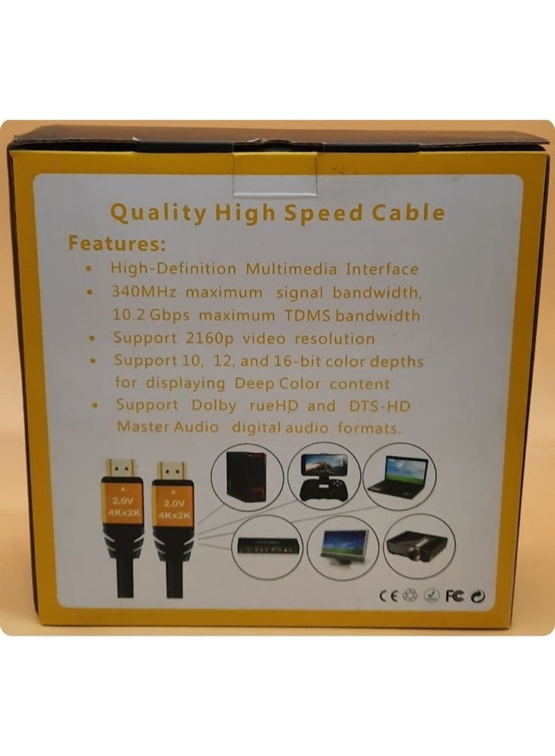 جيت بوينت كابل HDMI بدقة 4K (طوله متر واحد) - Image 3